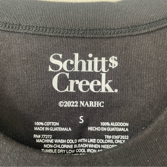 Schitt's Creek Ew David Ribbed Black Tank Top - Picture 7 of 9